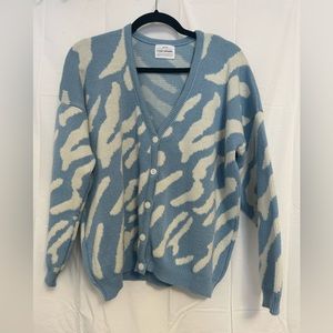 Funky Retro Fine Knit Cardigan